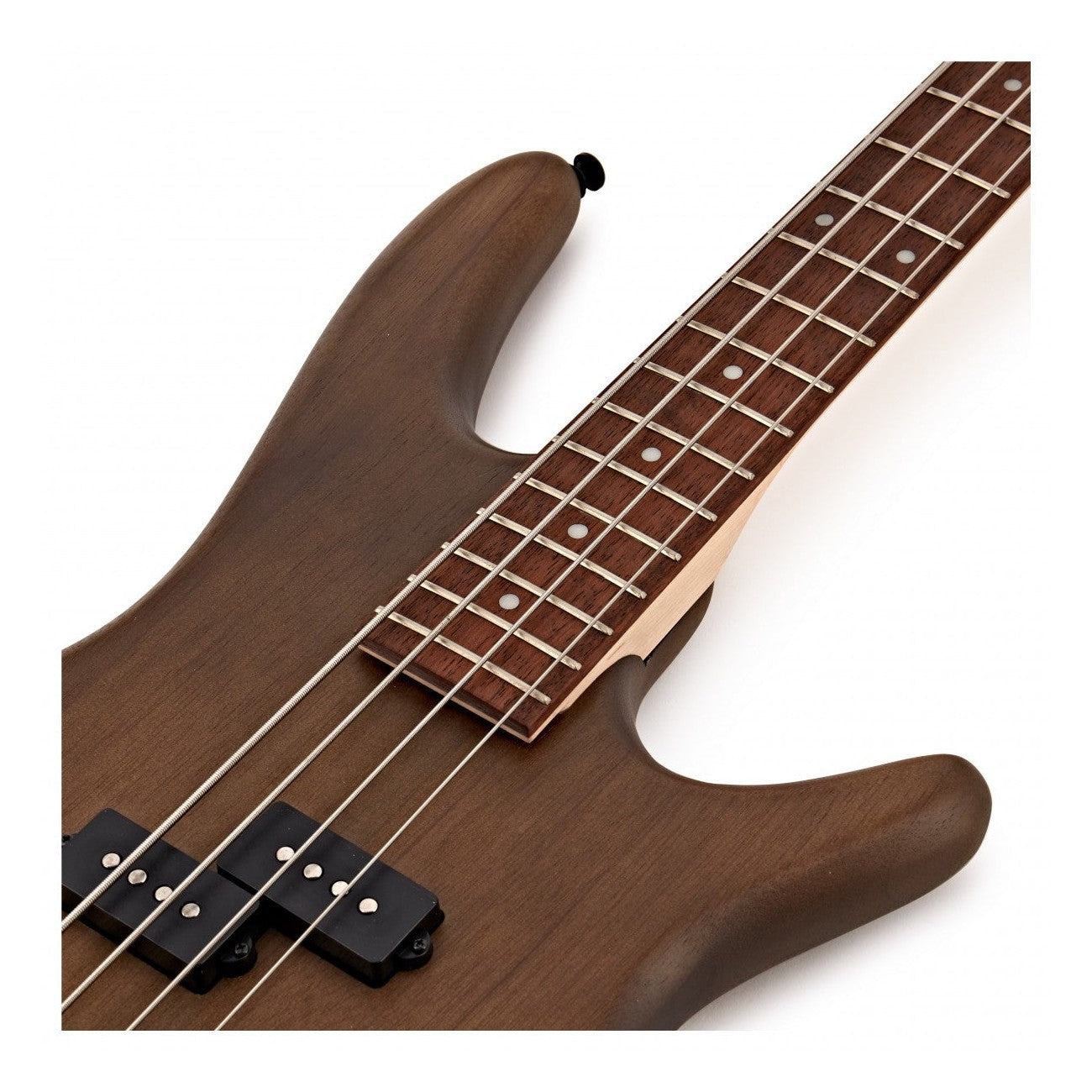Ibanez GIO GSR200B Electric Bass Guitar — Walnut Flat 4