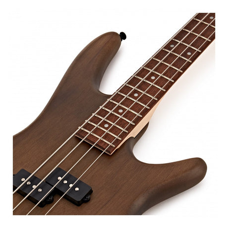 Ibanez GIO GSR200B Electric Bass Guitar — Walnut Flat 4