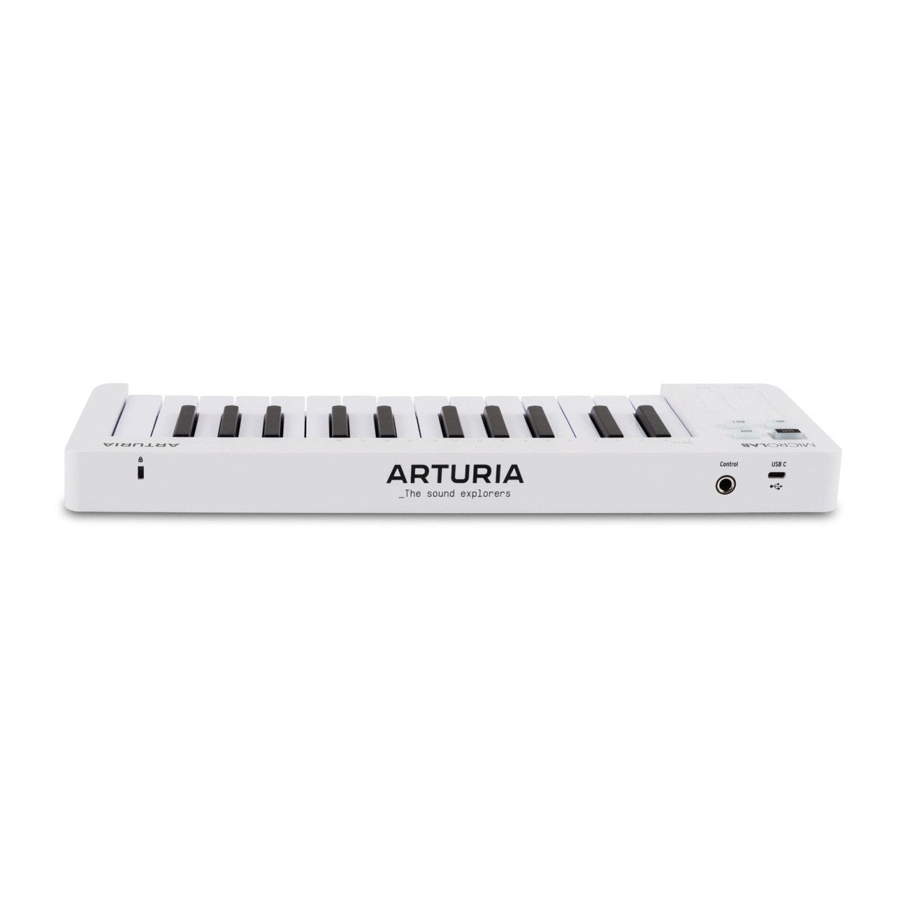 Arturia MicroLab MK3 Compact 25-Key MIDI Keyboard Controller – White 3