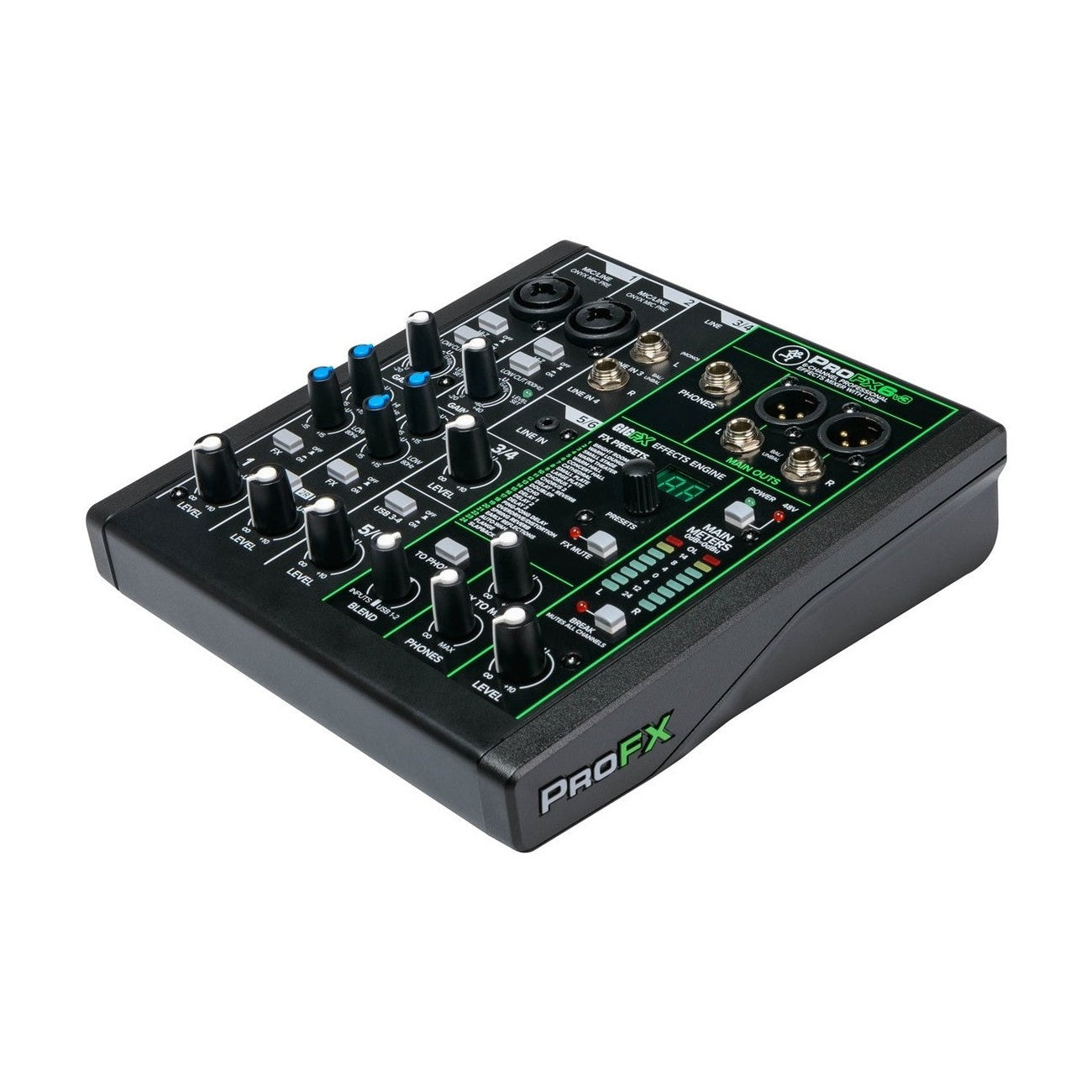 Mackie ProFX6v3 6-Channel Analogue Mixer With USB Interface & Effects 3