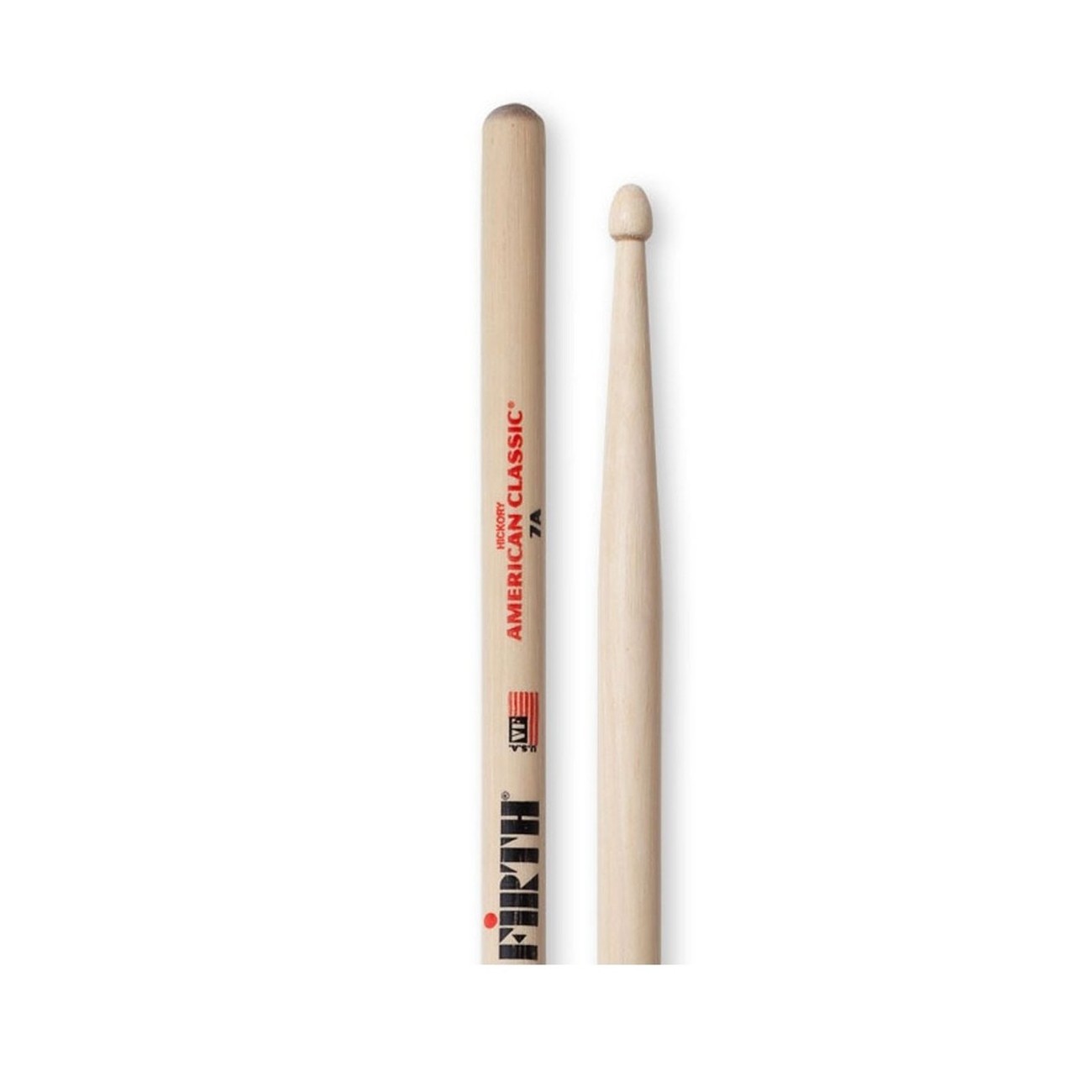 Vic Firth American Classic Hickory Drum Sticks, 7A — 4 Pairs Value Pack 2