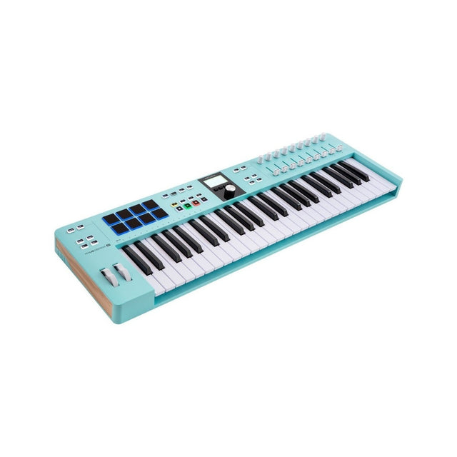 Arturia KeyLab Essential 49 MK3 MIDI Keyboard Controller – Limited Edition Aquamarine 1