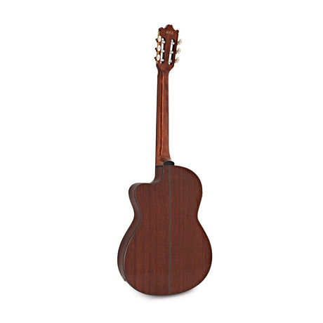 Ibanez GA5TCE Thinline Classical Acoustic-Electric Guitar — Amber 3