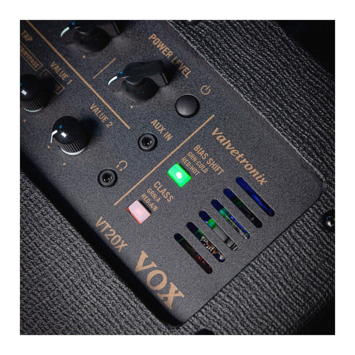 Vox VT20X Valvetronix 20W 8" Hybrid Modelling Combo Amplifier Classic Blue 4