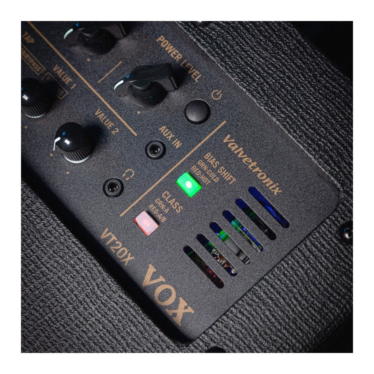 Vox VT20X Valvetronix 20W 8" Hybrid Modelling Combo Amplifier Classic Blue 4