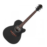 Ibanez VC44CE Grand Concert Acoustic-Electric Guitar — Weathered Black