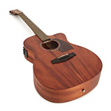 Ibanez PC12MHCE Performance Series Grand Concert Acoustic-Electric Guitar — Okoume, Open Pore Natural