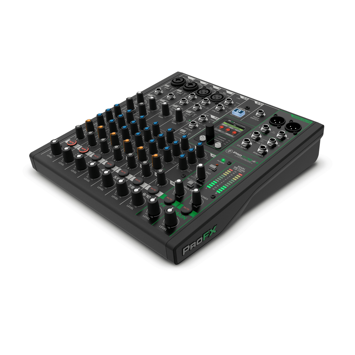 Mackie ProFX10v3+ 10-Channel Analogue Mixer With USB-C, Bluetooth & GigFX+ 1