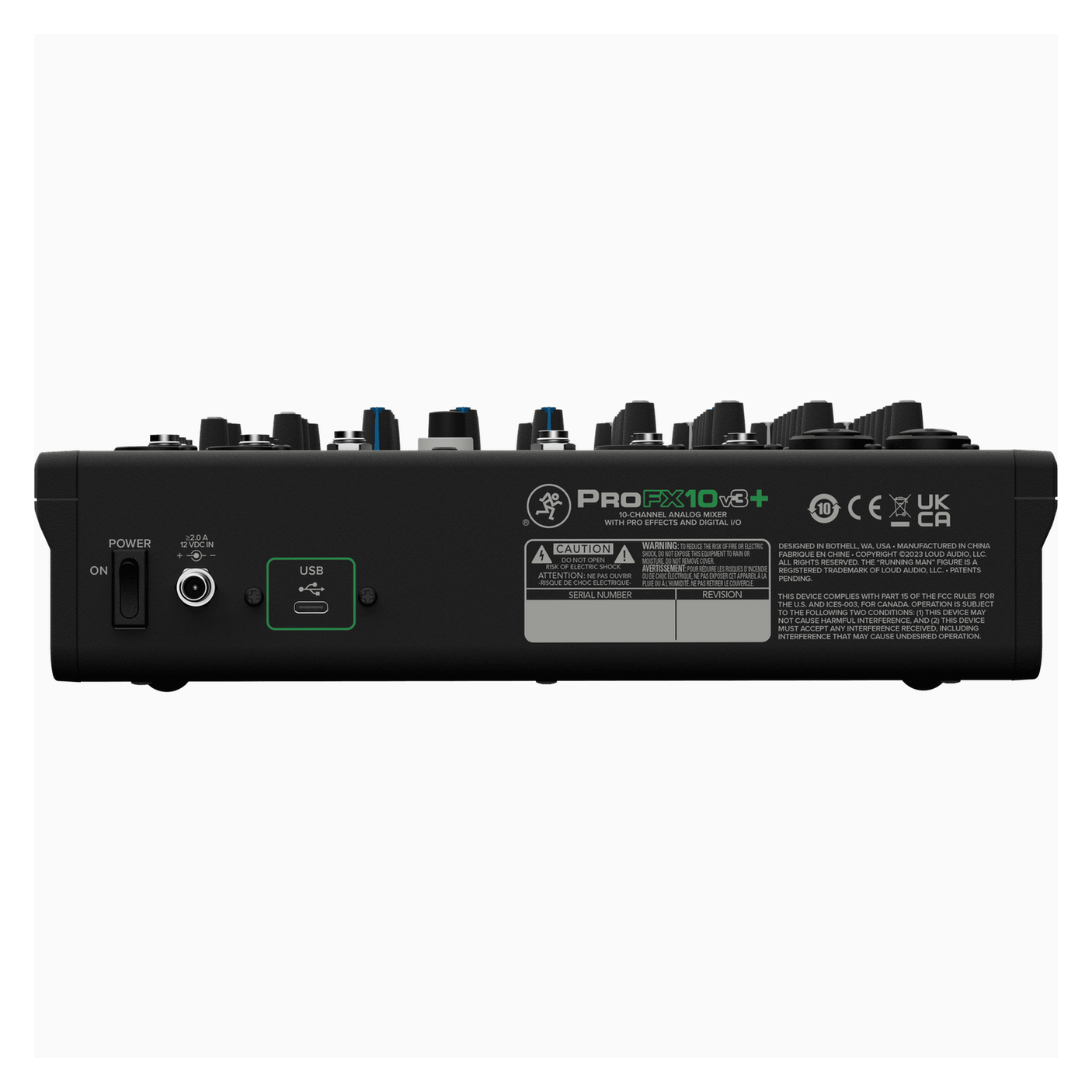 Mackie ProFX10v3+ 10-Channel Analogue Mixer With USB-C, Bluetooth & GigFX+ 5