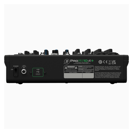 Mackie ProFX10v3+ 10-Channel Analogue Mixer With USB-C, Bluetooth & GigFX+ 5