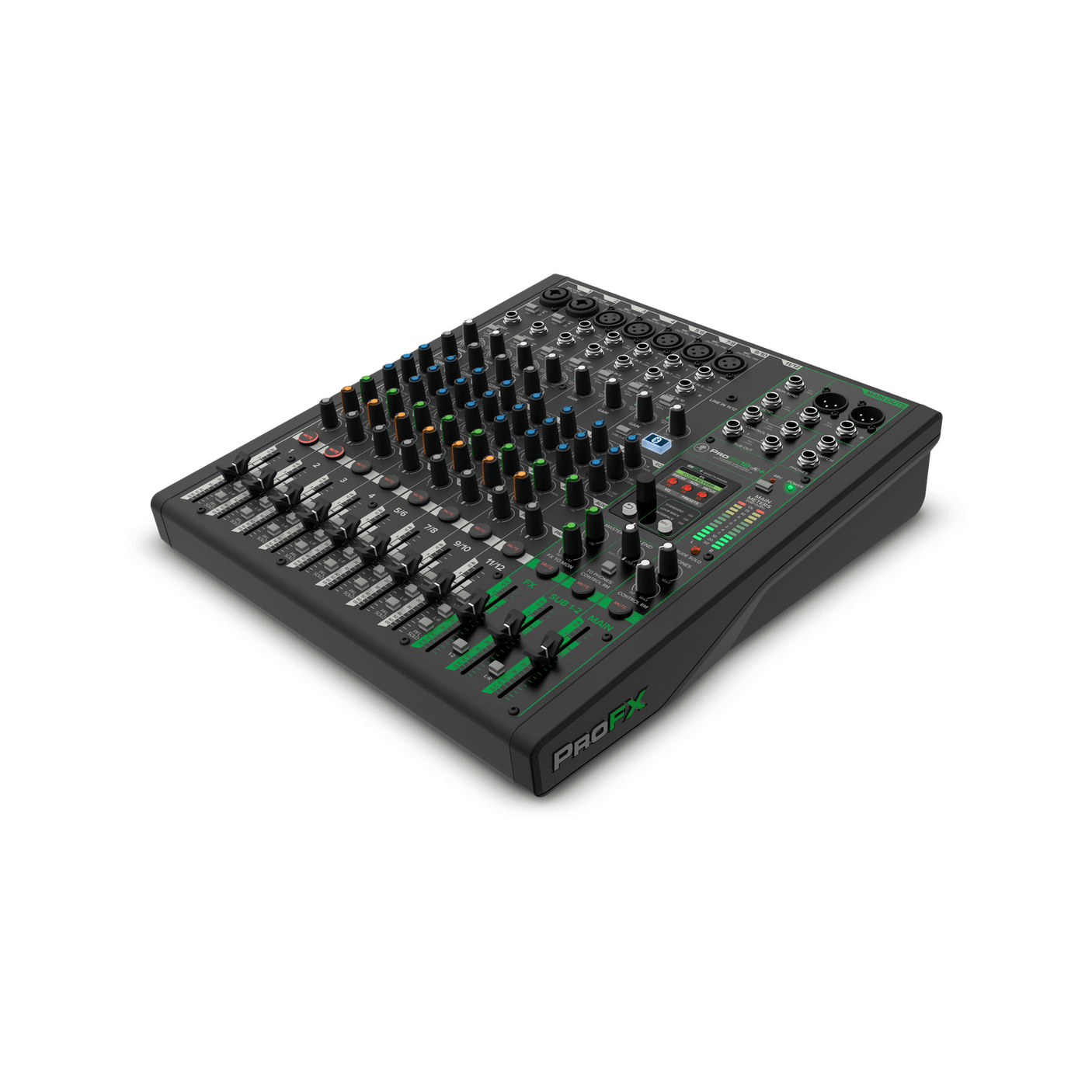 Mackie ProFX12v3+ 12-Channel Analogue Mixer With USB-C, Bluetooth & GigFX+ 1