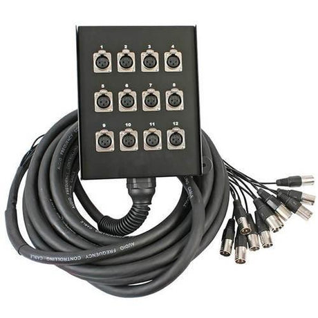 Pulse 12 Way XLR Multicore Stage Box 10m – PLS00329 1