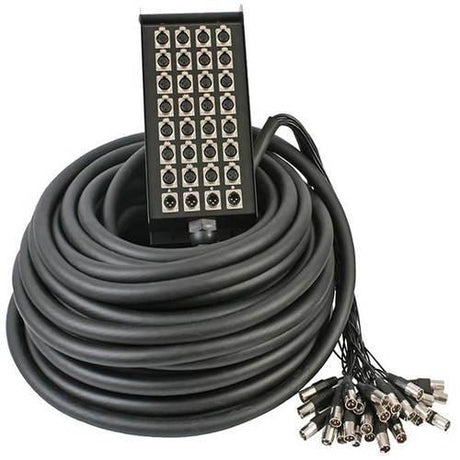Pulse 32 Way 28 Send/4 Return XLR Multicore Stage Box 50m – PLS00328 1