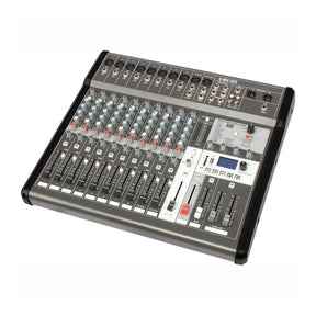 Q-Audio Q-MIX 12FX 12-Channel Mixer With 24 Digital Effects, USB Interface, Bluetooth And AUX Send — Mains-Powered 1