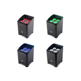 Q-LED Lighting Flux Q4IP+ Battery-Powered RGBW Uplighter — IP65, W-DMX, 12 Hours Battery Life 6