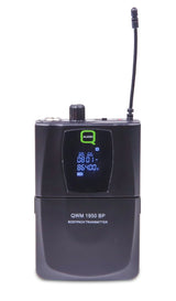 Q-Audio QWM 1950 HH+BP UHF Antenna Diversity Dual Wireless Handheld + Beltpack System
