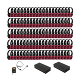 Q Audio 100 Way Silent Disco Bundle With Portable Transmitter & Charger 1