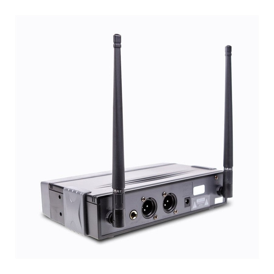 Q-Audio QWM 1950 HH UHF Antenna Diversity Dual Wireless Handheld System 3