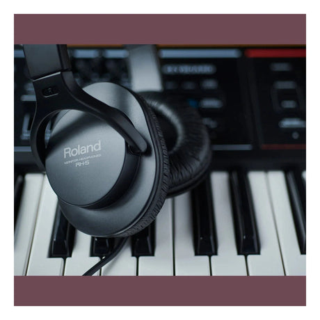 Roland RH-5 Closed Type Stereo Studio Headphones - 32 Ohms 2