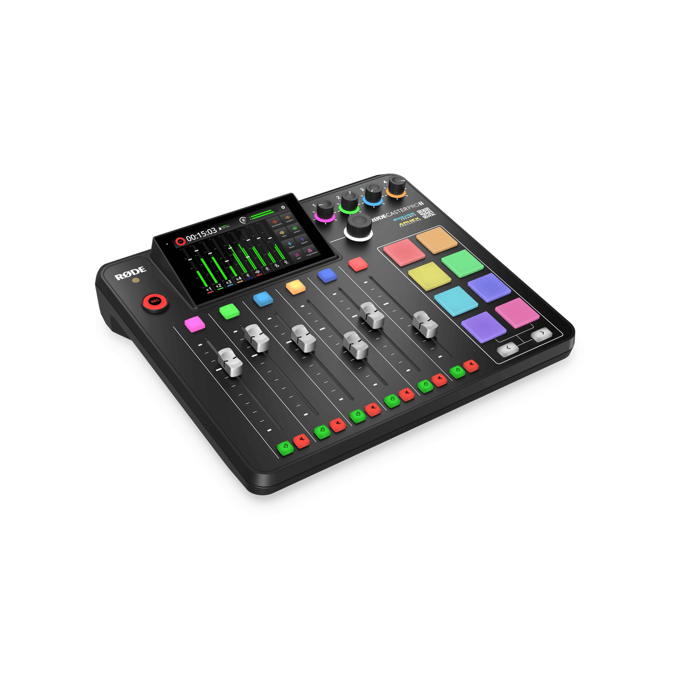 RODE RODECaster Pro II Integrated Audio Production Console 1