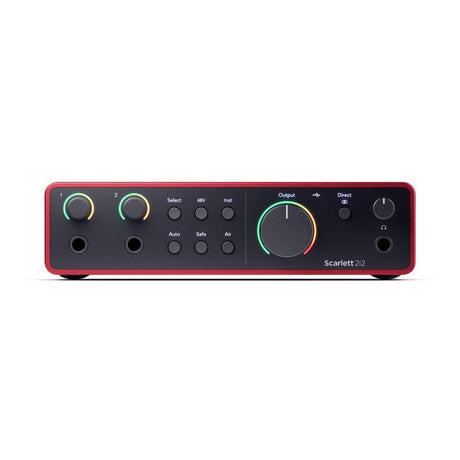 Focusrite Scarlett 2i2 4th Gen USB-C Audio Interface 3