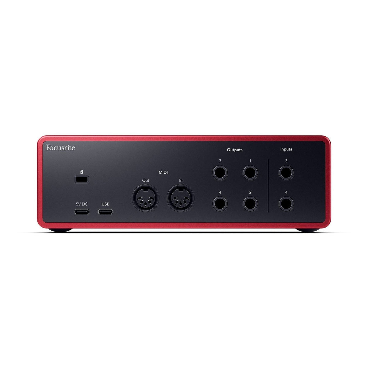Focusrite Scarlett 4i4 4th Gen USB-C Audio Interface 3