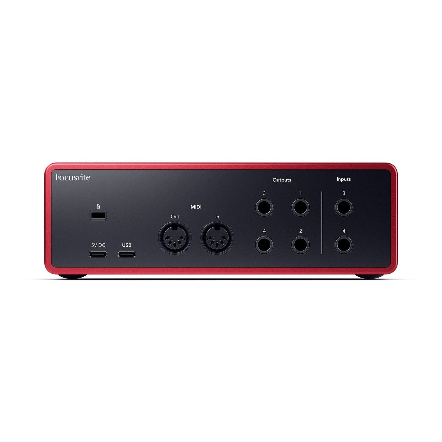 Focusrite Scarlett 4i4 4th Gen USB-C Audio Interface 3