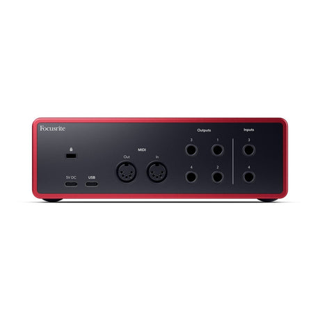 Focusrite Scarlett 4i4 4th Gen USB-C Audio Interface 3