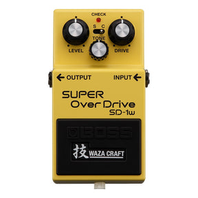 BOSS SD-1W Super Overdrive Waza Craft Guitar Pedal 1