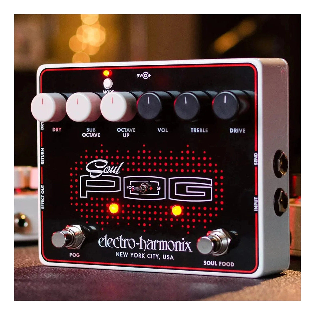 Electro-Harmonix Soul POG – Overdrive & Octave Multi-Effect Pedal 1