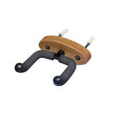 Stagg GUH-WN OVA Guitar Wall Hanger with Oval Wooden Base 1