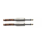 Stagg S-Series Vintage Tweed Style Instrument Cable – Orange 6m 2