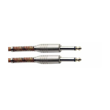 Stagg S-Series Vintage Tweed Style Instrument Cable – Orange 6m 2