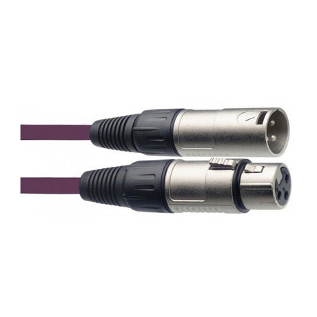Stagg SMC10-CPP - 10m XLR Male to Female Cable Purple 2