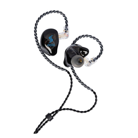 Stagg Black Dual-Driver In-Ear Monitors - 1.2m SPM-235 BK 1