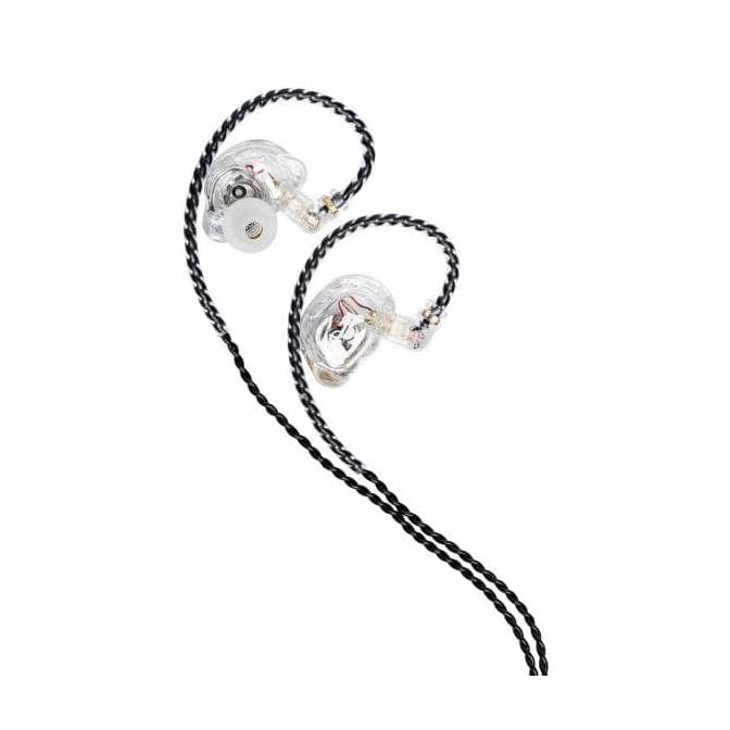 Stagg Transparent Dual-Driver In-Ear Monitors - 1.2m SPM-235 TR 1