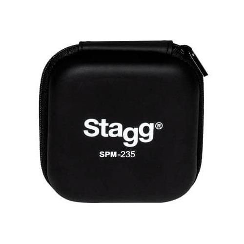 Stagg SPM-235 2 Driver Sound-Isolating In-Ear Monitors, Transparent 4
