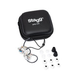 Stagg SIA-ST & SPM-435 Wired In-Ear Monitoring System - Transparent 6
