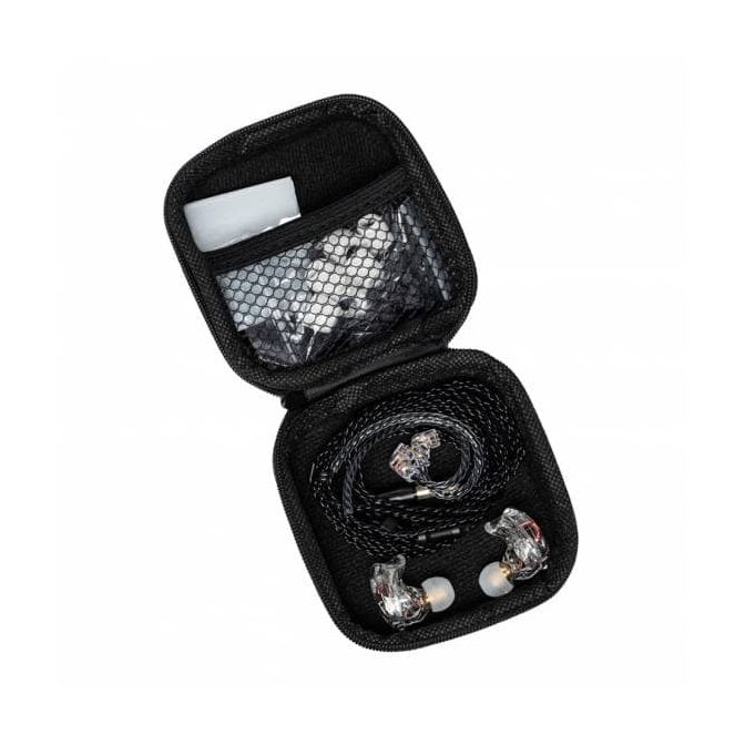 Stagg SPM-435 4 Driver Sound-Isolating In-Ear Monitors, Transparent 3