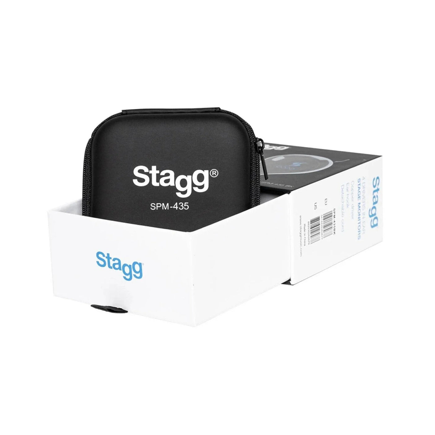 Stagg SIA-ST & SPM-435 Wired In-Ear Monitoring System - Transparent 9