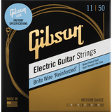 Gibson Brite Wire Reinforced 11 - 50 Electric Guitar Strings 1