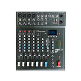 Studiomaster CLUB XS8+ 8-Channel Mixing Desk with Bluetooth, USB/SD & DSP Effects 1