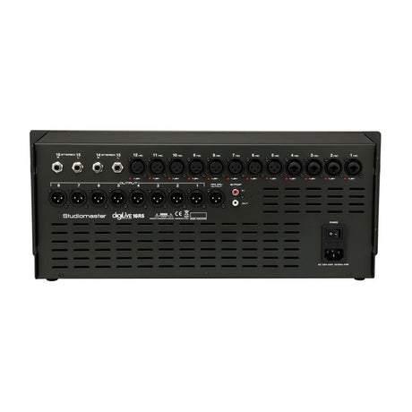 Studiomaster DigiLive 16RS 16-Input Digital WiFi Rack Mixer With Advanced DSP 3