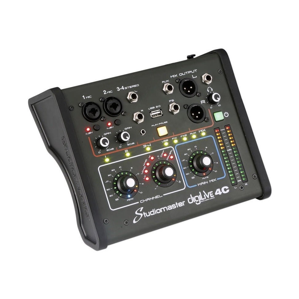 Studiomaster DigiLive 4C 4-Input Digital WiFi Mixer With DSP 2