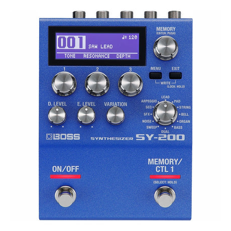 BOSS SY-200 - Guitar Synthesizer Pedal 2