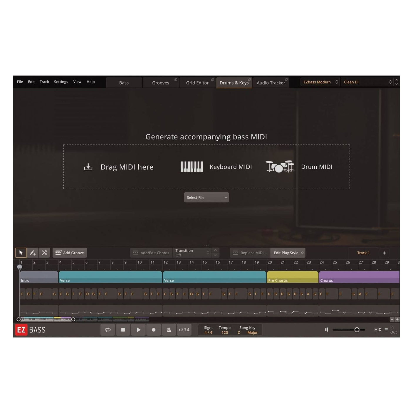 Toontrack EZBass (Download) Generator