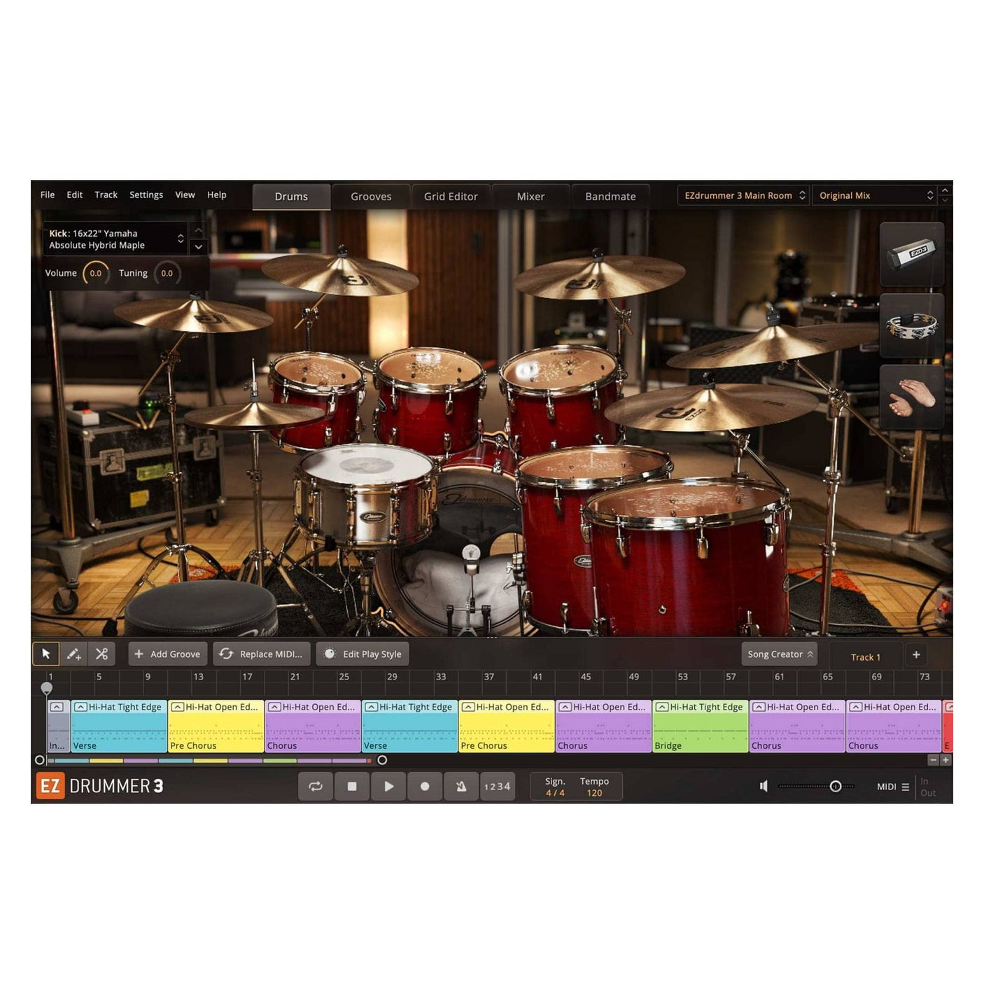Toontrack EZDrummer 3 (Download) Drums