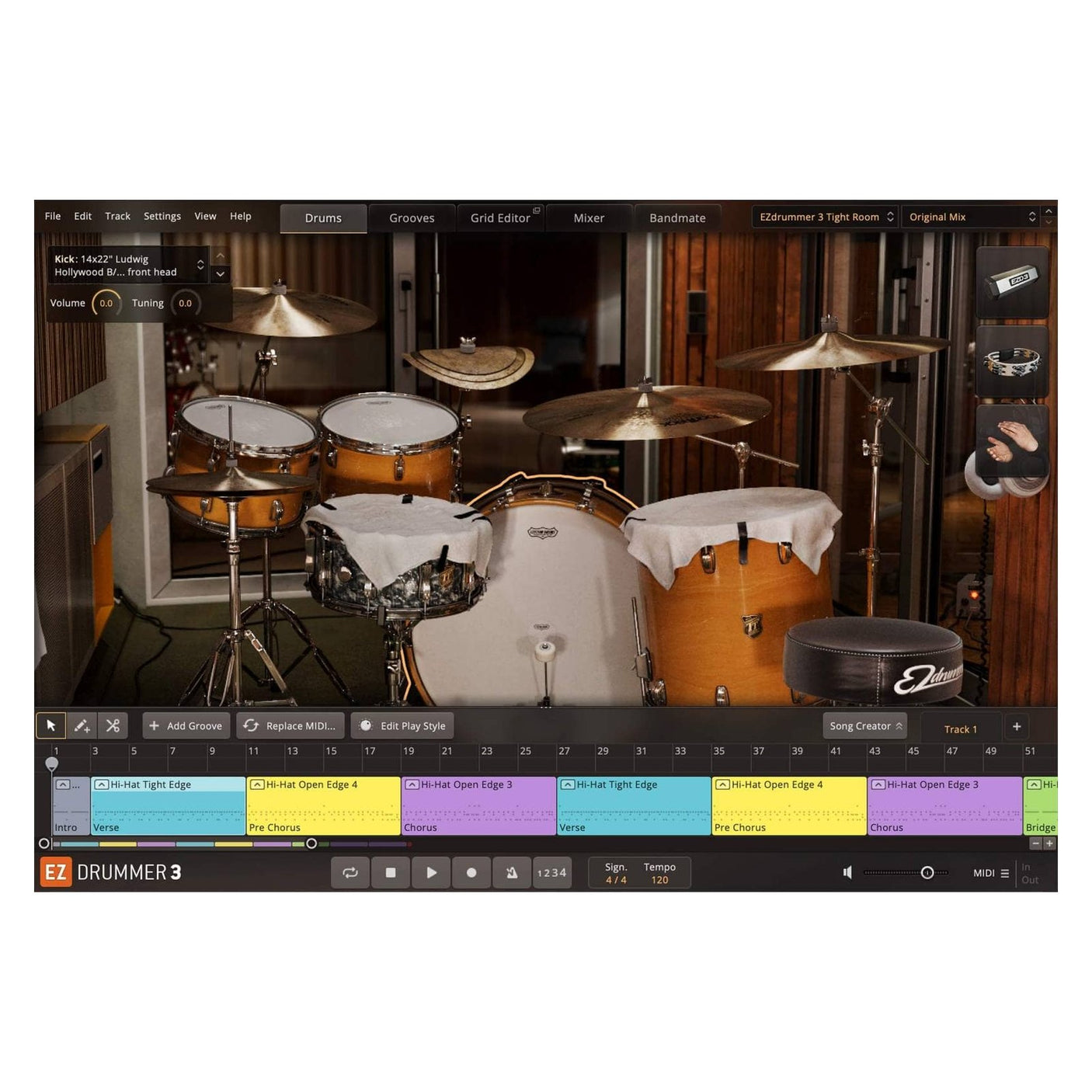 Toontrack EZDrummer 3 (Download) Editor 2