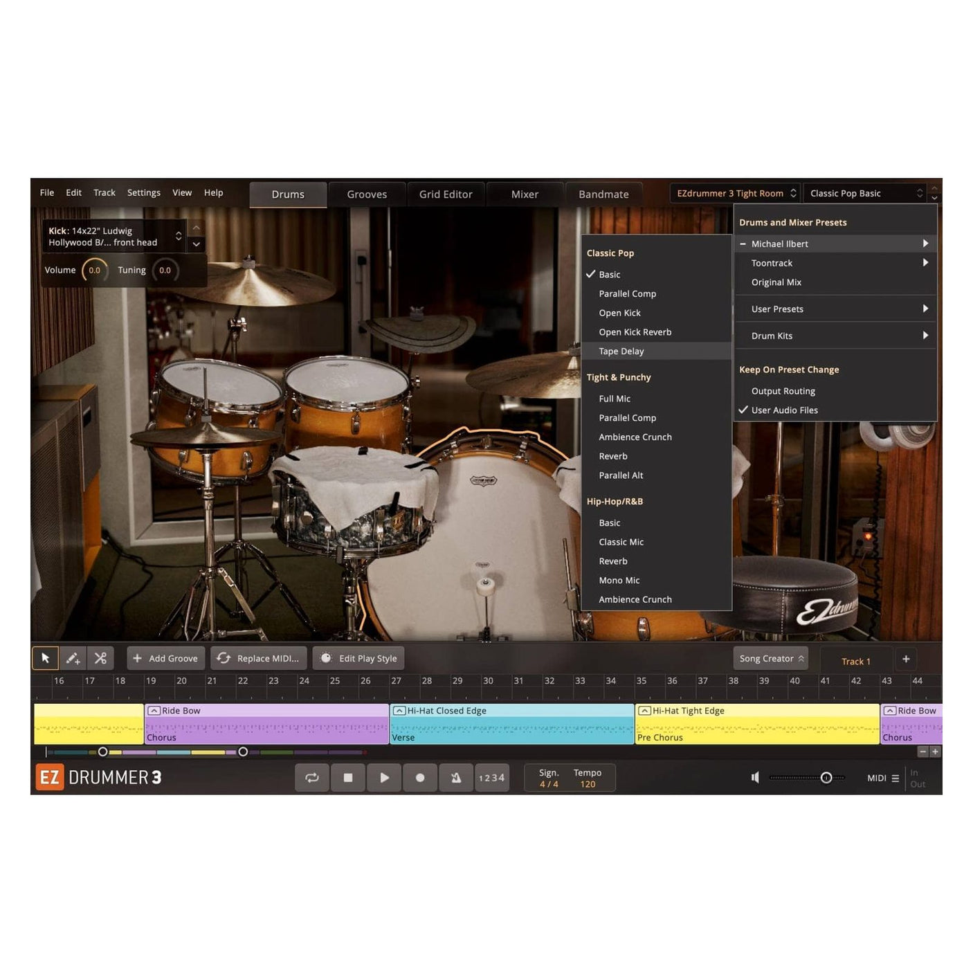 Toontrack EZDrummer 3 (Download) Presets