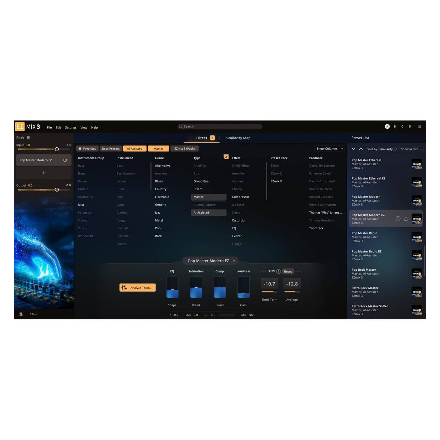 Toontrack EZmix 3 Filters